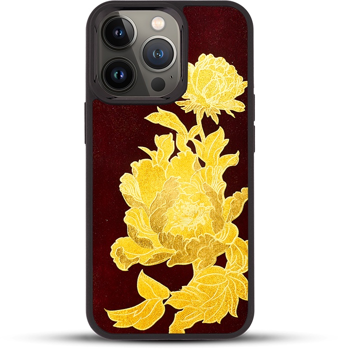 Ốp điện thoại cho iPhone 13 Pro / 13 Pro Max mẫu Hoa Mẫu Đơn thương hiệu La Sonmai