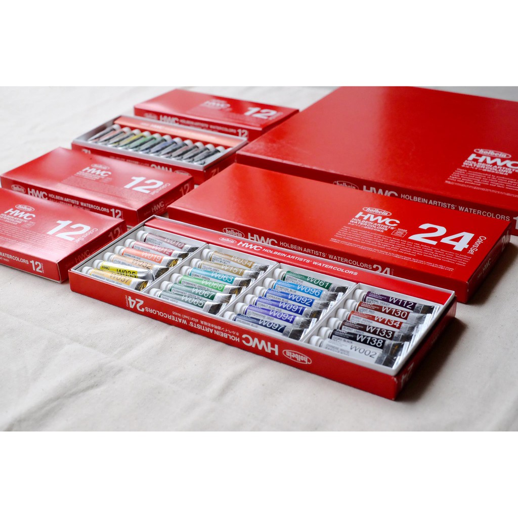 [ARBAT] Màu vẽ HOLBEIN ARTIST WATERCOLORS SET