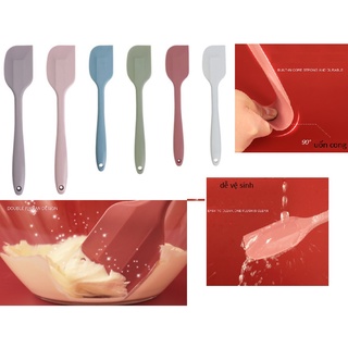 Đồ làm bánh phới silicon 28cm phới dẹt spatula ,phới trộn bột làm bánh