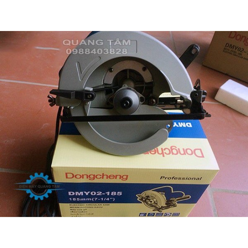 Máy Cưa Gỗ 185mm Dongcheng DMY02-185  - Ứng Dụng Thi Công Cắt Ramp Dốc Bê Tông