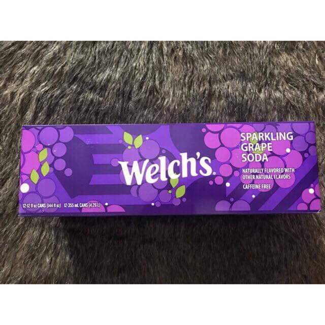Thùng 12 lon Welch’s Mỹ