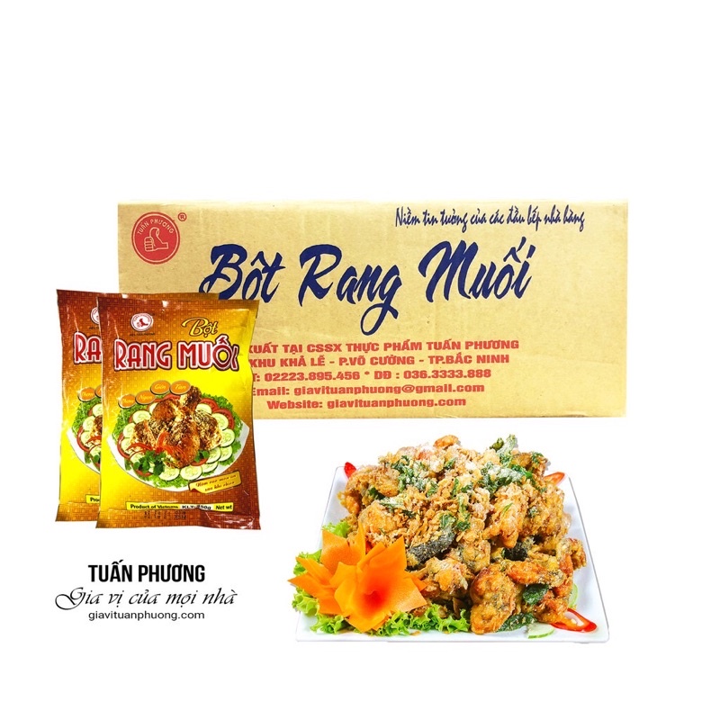 Bột rang muối gói 45g thơm ngon giòn tan