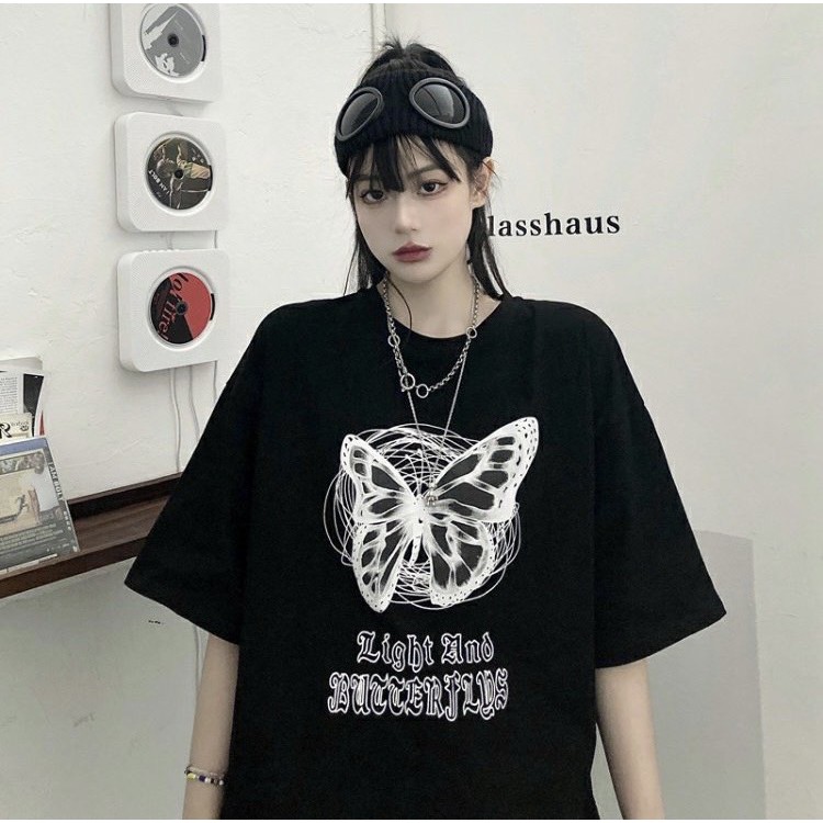 Áo thun tay lỡ form rộng NEKOSG, áo phông form rộng Unisex ATL196