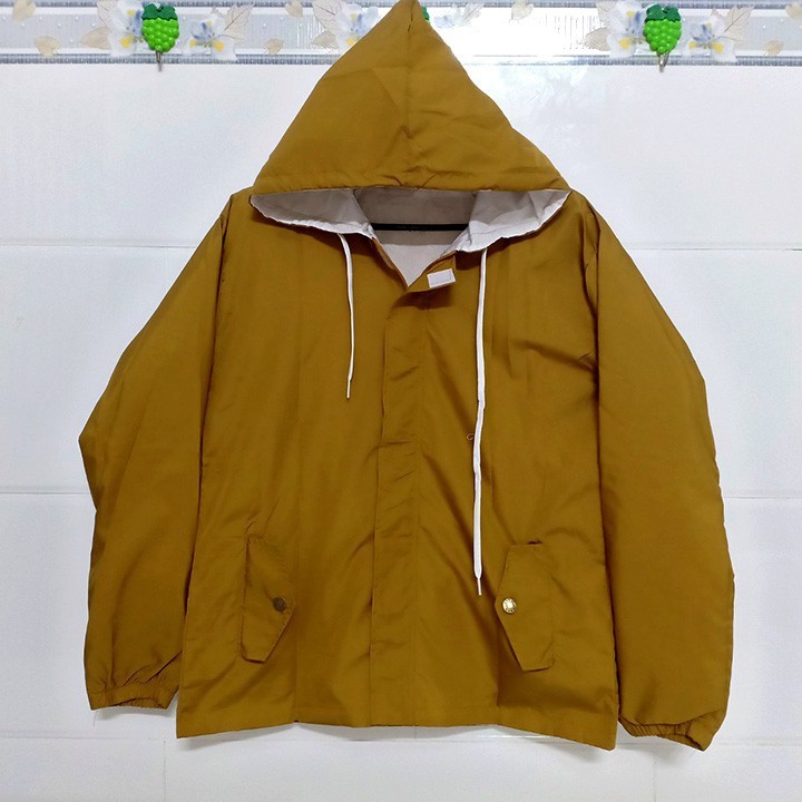 [S02] Áo khoác nam dù 2 lớp "Always me" phối 3 sọc tay có nón hàng chuẩn shop - B005 | BigBuy360 - bigbuy360.vn
