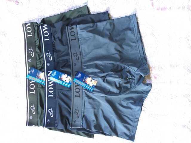 Quần lót nam boxer set 6c có size đại, quần bơi nam thun lạnh chất mền mát