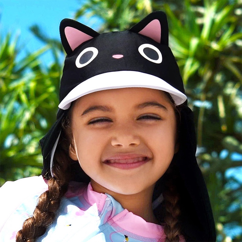 Nón Vành Tròn Chống Tia UV In Hình Động Vật Dễ Thương