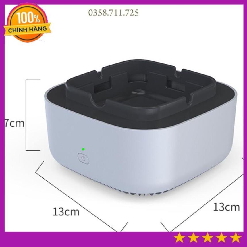 Gạt tàn lọc không khí và khử mùi bằng ion âm, Gạt tàn thuốc mẫu đơn giản
