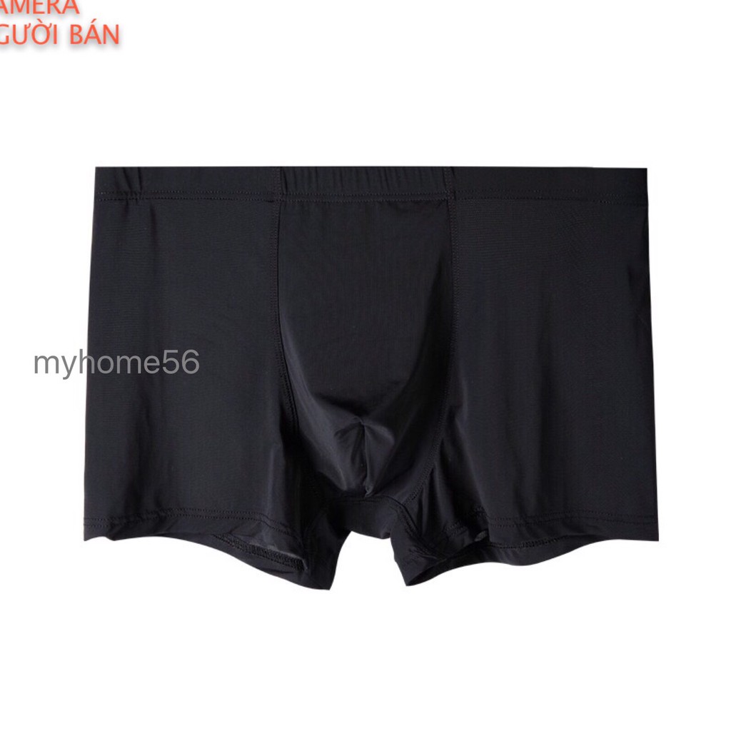 Quần sịp đúc boxer thun lạnh trơn/sịp đúc lạnh cao cấp lẻ (1c)