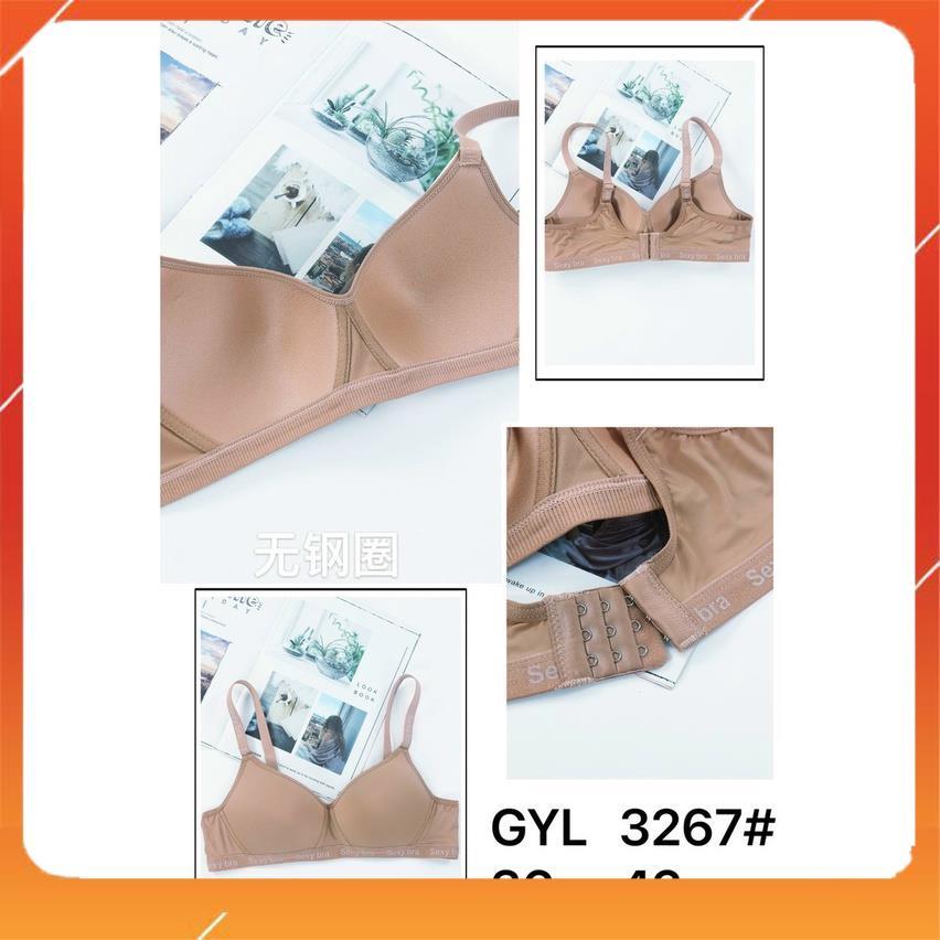 Áo lót nữ su không gọng đệm mút mỏng quai to bản mềm mại thoáng mát A4871