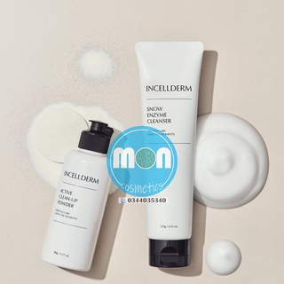 (Mẫu mới) Bột rửa mặt Incellderm Active Clean-Up Powder 90g