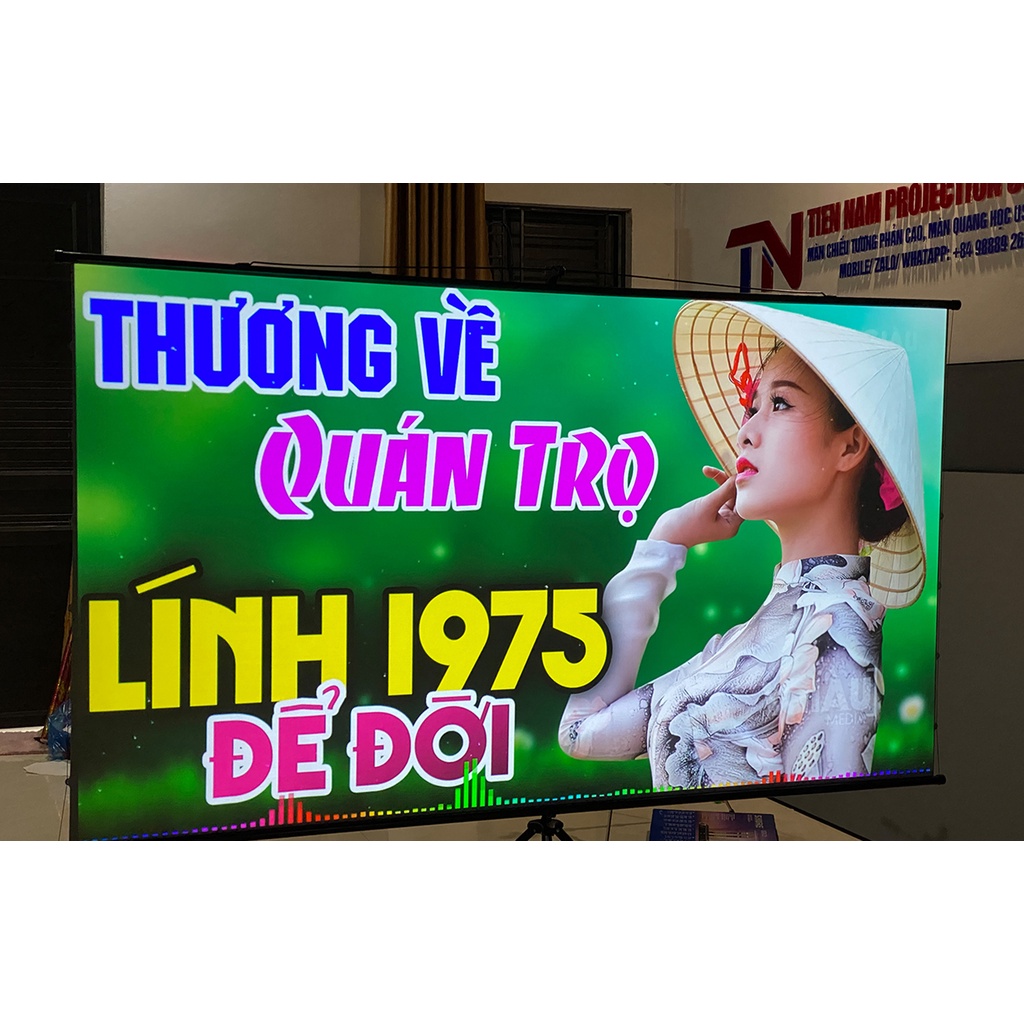 100″ – Màn chiếu 3 chân Tiến Nam V6+
