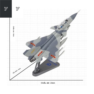 ☁❀1:72 J-10 mô hình máy bay tiêm kích hợp kim J10 diễu hành quân sự phỏng triển lãm hàng không J-10C