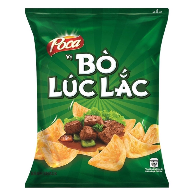 Bánh snack Poca đại gói 75g