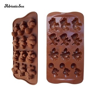 Adria Dinosaur Baking Cake Cookie Muffin Candy Mold