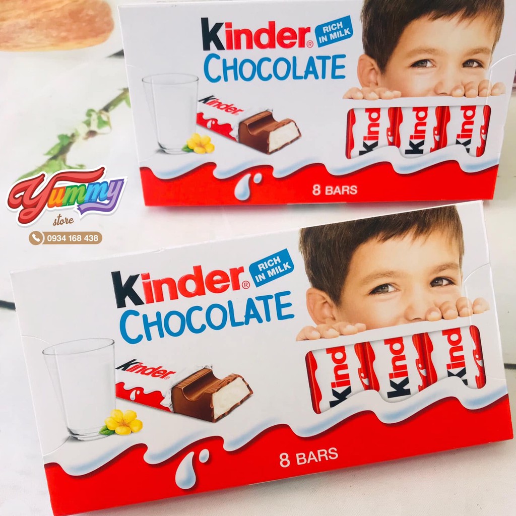 Chocolate Kinder Dạng Thanh