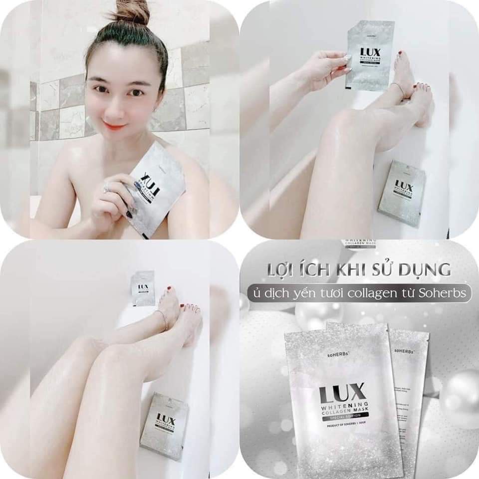 [ CHÍNH HÃNG ] Ủ dịch yến tươi Collagen - truyền trắng Lux | BigBuy360 - bigbuy360.vn