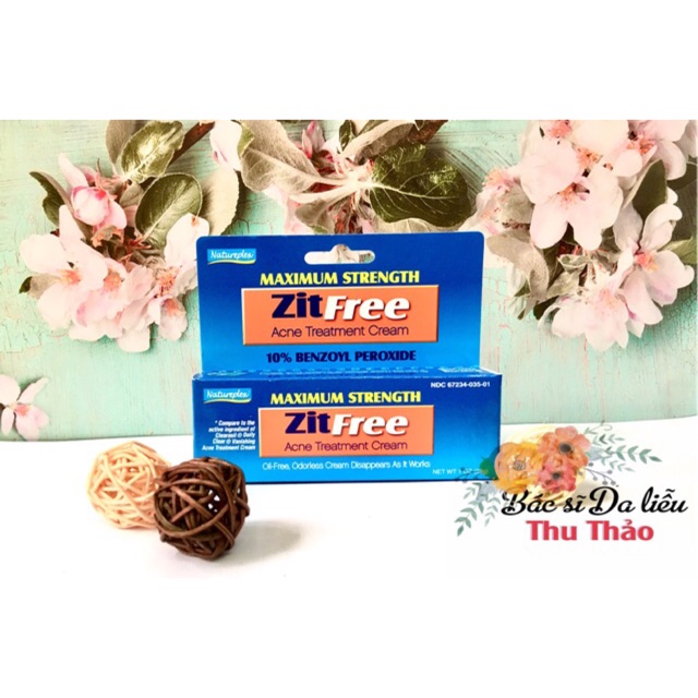 ZITFREE - BPO 10% - KEM GIẢM MỤN