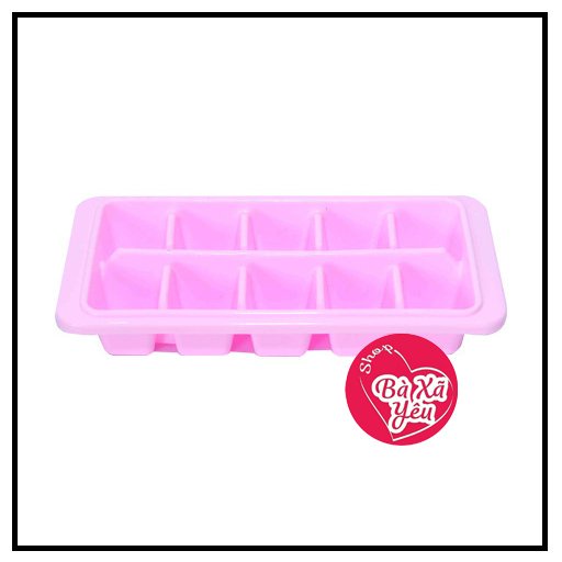 Combo 5 khuôn khay làm rau cau , khay đá 10 viên - BX3723