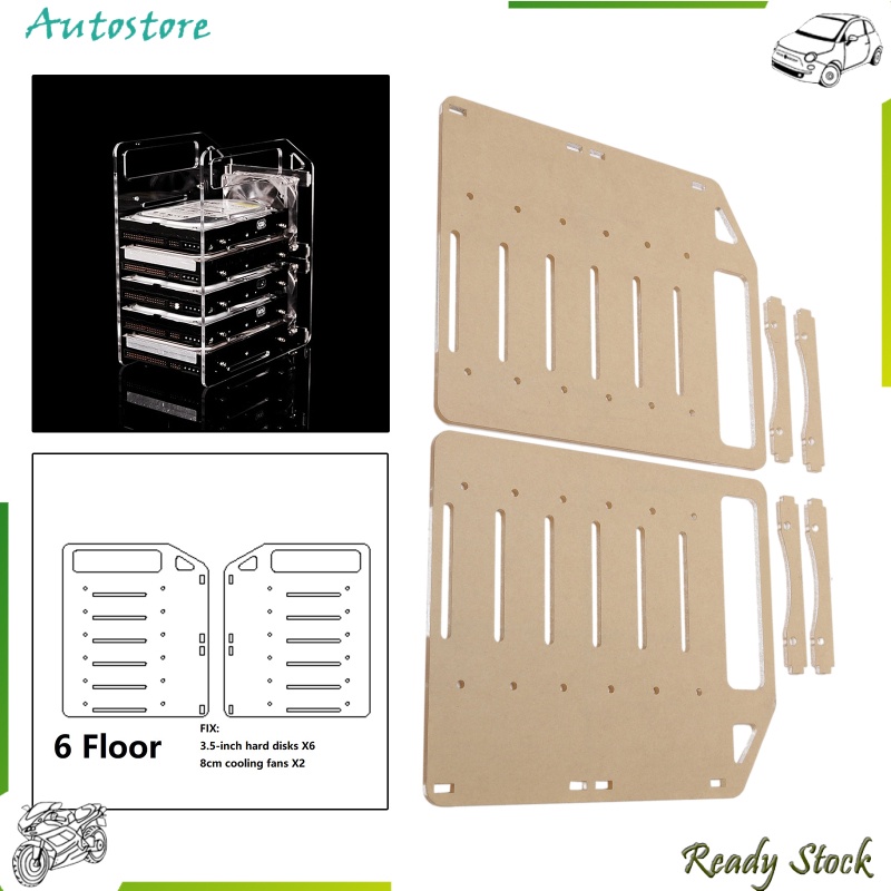 Khay Đựng Ổ Cứng Ngoài 3.5inch Bằng Acrylic Diy Cho Hdd Ssd | BigBuy360 - bigbuy360.vn
