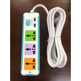 ổ cắm điện 323 NEWTIMES - usb sạc điện thoại