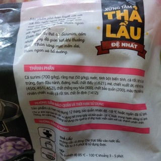 Cá viên nhân răng mực Lacusina 500g