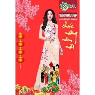 Vải Áo Dài Lì Xì Mừng Tuổi Ngày Tết
