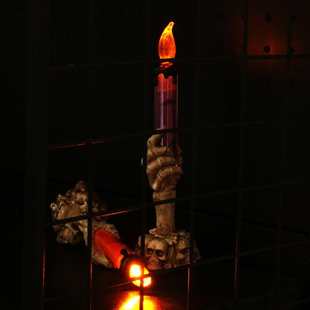 Giá Đỡ Nến Hình Đầu Lâu Độc Đáo Trang Trí Tiệc Halloween