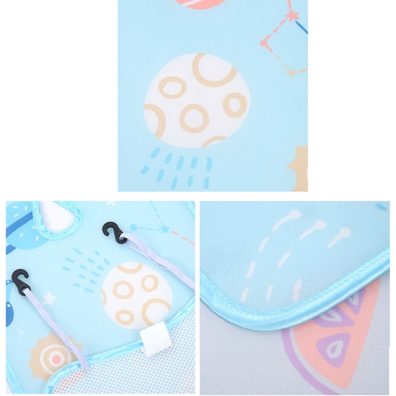 Tấm lót xe đẩy em bé bằng lưới thoáng khí 3D kích thước 73x33cm