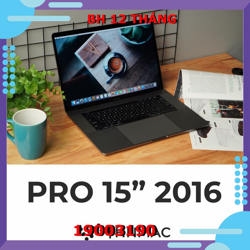 MLW72/MLH32 - MacBook Pro 15" 2016