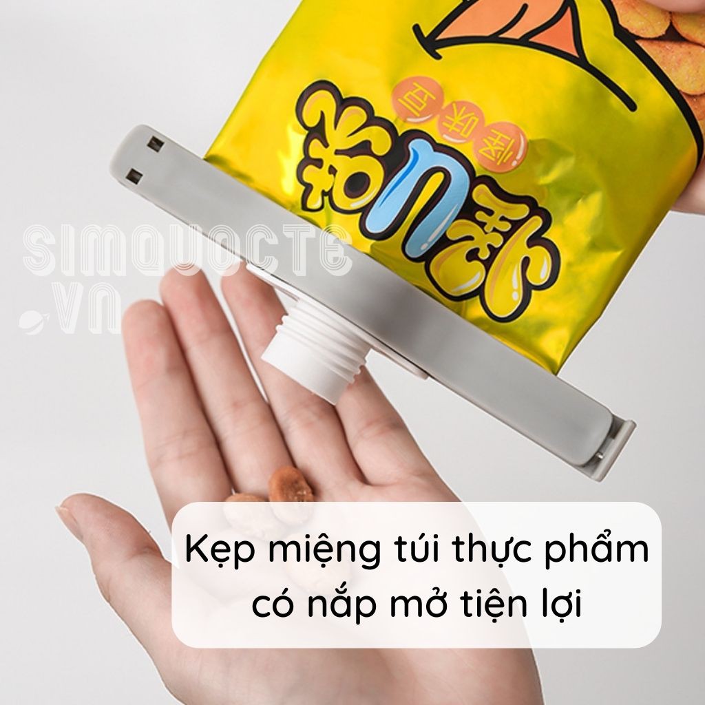 Kẹp miệng túi thực phẩm chống ẩm tiện lợi