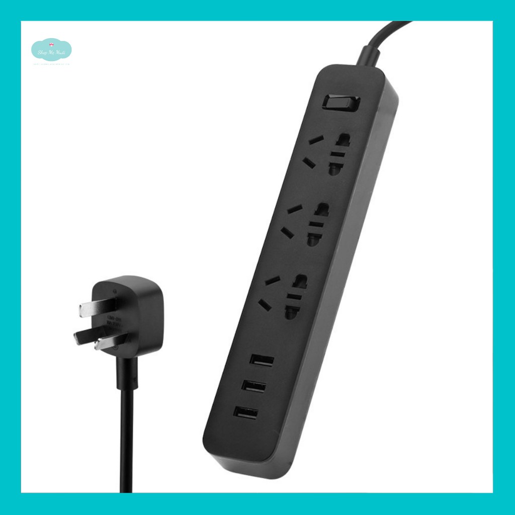 [Sẵn] Ổ Cắm Điện Xiaomi Mi Power Strip 3 Cổng USB