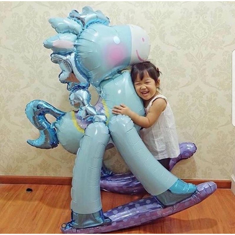 bóng ngựa xanh khổng lồ its a boy hàng xuất khẩu mỹ 140cm