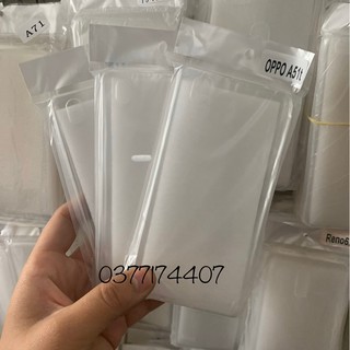 Bộ 3 ốp dẻo cao cấp cho oppo a51t/ mirror 5 trong suốt - hàng loại 1