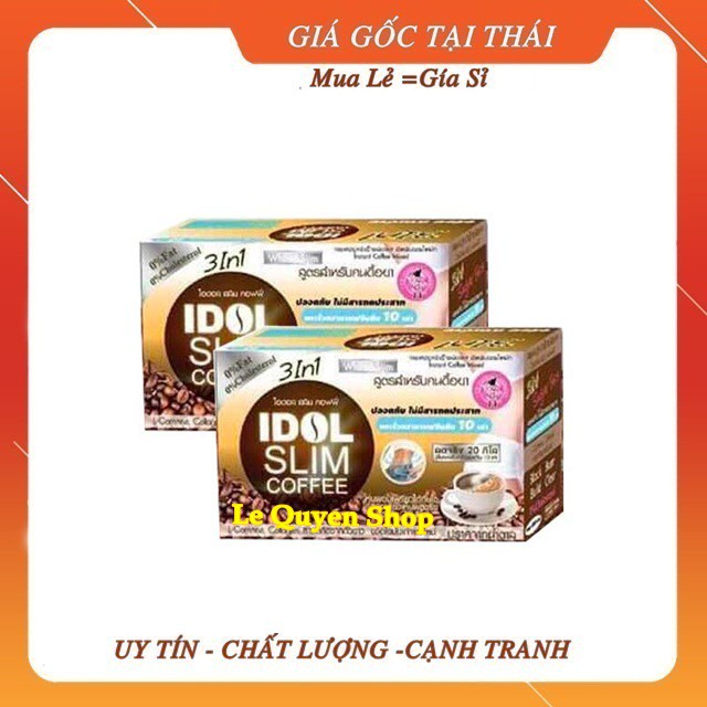 [CHÍNH HÃNG] Cafe giảm cân Idol Slim