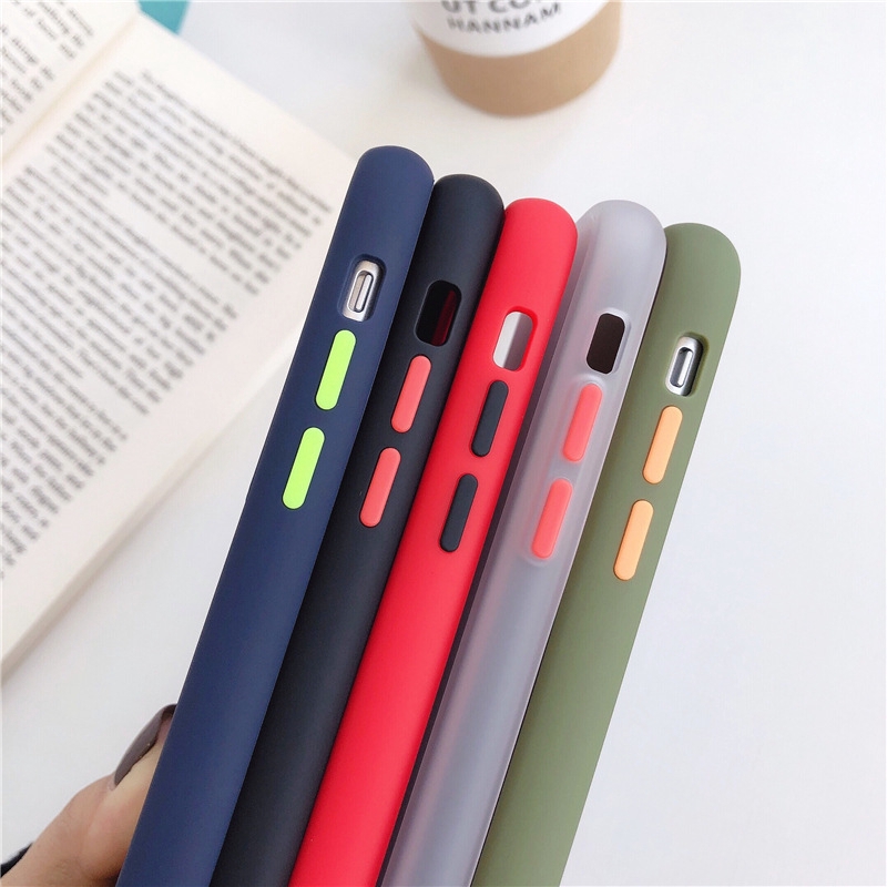 Case  Samsung A7 J4+ J4 2018 J7 J5 J2 Prime 2016 Note 10 10+ 9 8 S10 S10e S10+ S9+ S9 S8+ S8 Skin Feeling Shockproof Soft TPU Case