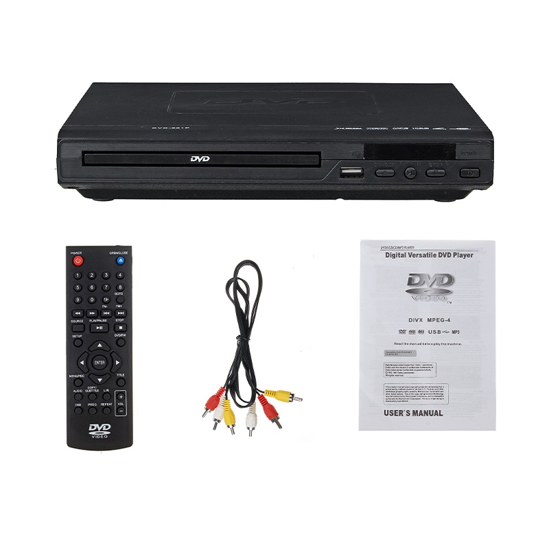Đầu DVD Đa Phương Tiện Kỹ Thuật Số 1080P Cổng USB 2.0 3.0 Hỗ Trợ HDMI CD SVCD VCD MP3