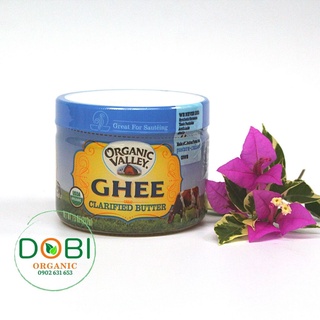 Bơ Ghee Hữu Cơ Organic Valley 212gr Ghee Clarified Butter - Dobi Organic