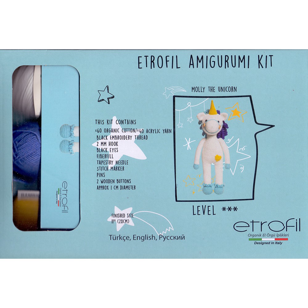 Bộ dụng cụ làm thú bông Etrofil Amigurumi Kit