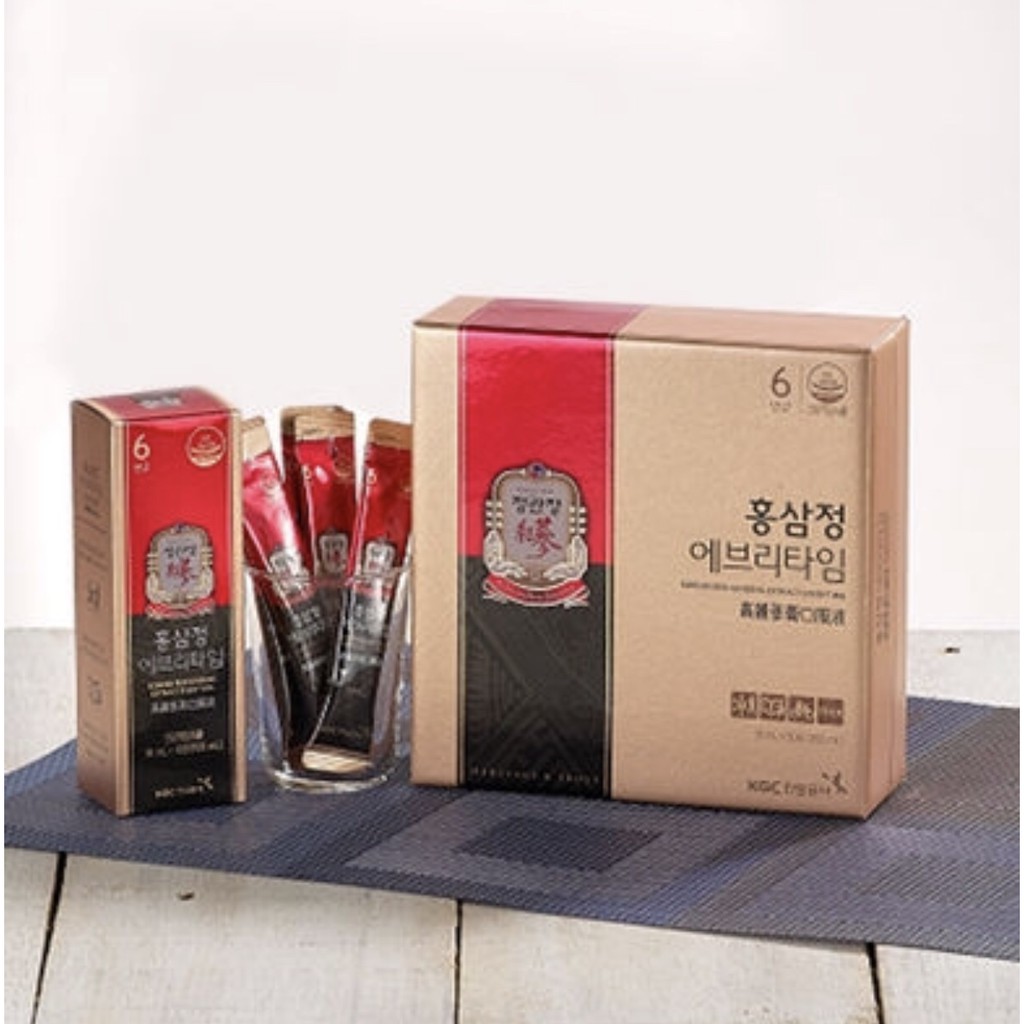 G SÂM VỊ TRUYỀN THỐNG 10ml x 30 gói – CKJ KRG EXTRACT EVERYTIME ORIGINAL 10ml x 30 pouches