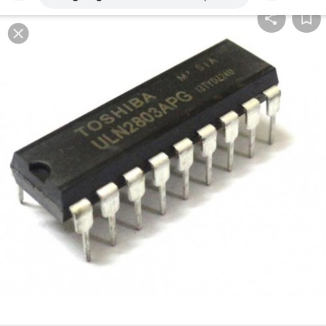 5 con IC điều khiển ULN 2803