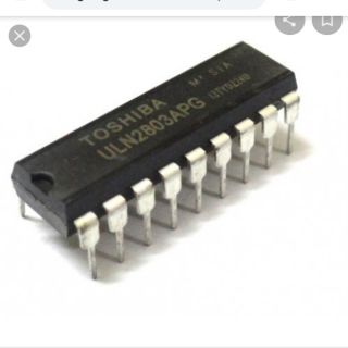 5 con IC điều khiển ULN 2803
