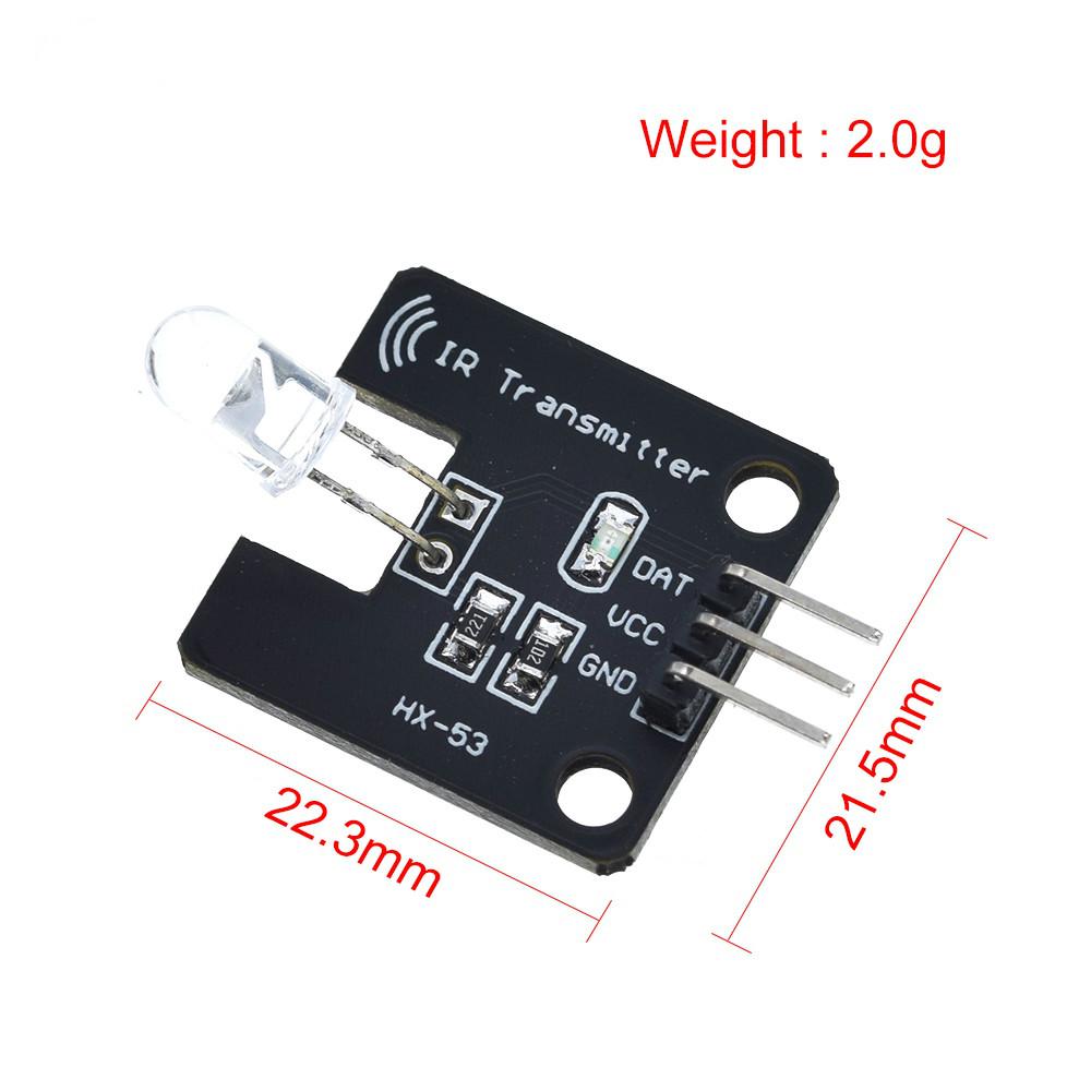 SENSOR 1 Bộ Mô Đun Nhận Tín Hiệu Hồng Ngoại Ir 38khz Cho Arduino