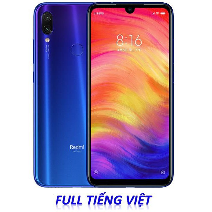 '' RẺ HỦY DIỆT '' điện thoại CHÍNH HÃNG Xiaomi Redmi Note 7 (4GB/64GB) 2sim mới zin, có sẵn TIẾNG VIỆT