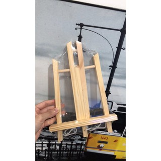 Giá vẽ gỗ mini, giá vẽ để bàn HJ30