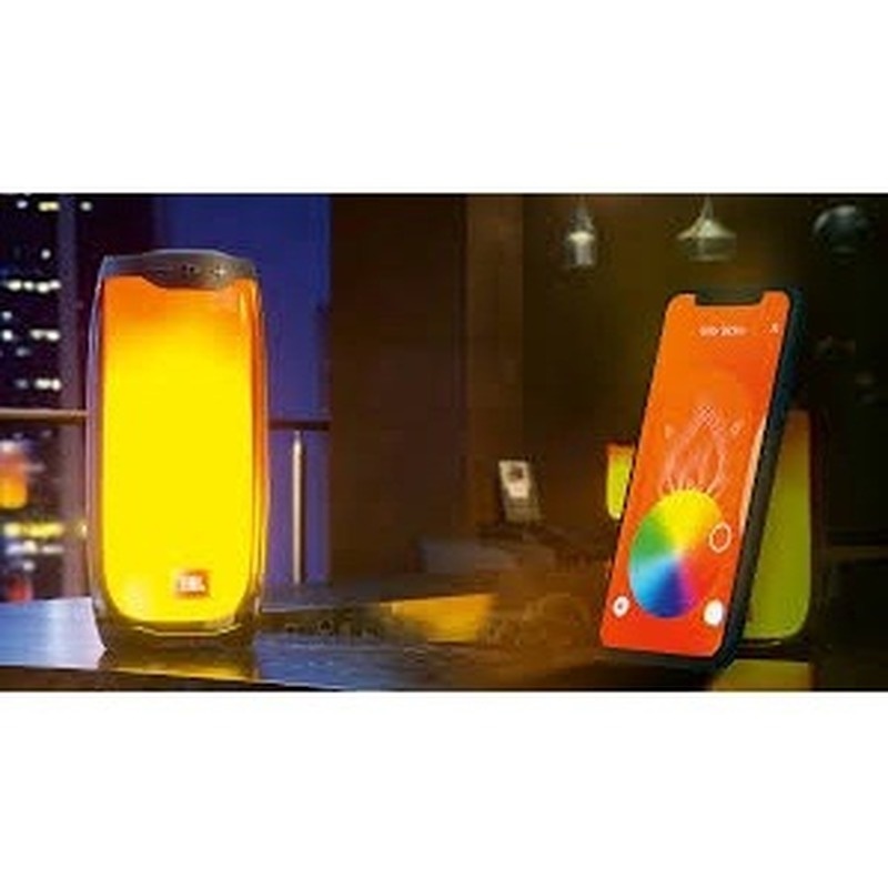 Bộ Loa Bluetooth Không Dây JBL Pulse 4 20W IPX7 Chống Nước Chuyên Dụng Kèm Phụ Kiện