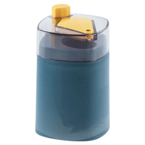 Hộp lọ đựng tăm xỉa răng  Tặng kèm tămthông minh có nút bật tăm tiện lợi dễ dàng sử dụng màu xanh hồng