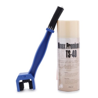 Combo bình xịt sên TS40+chổi cọ sên