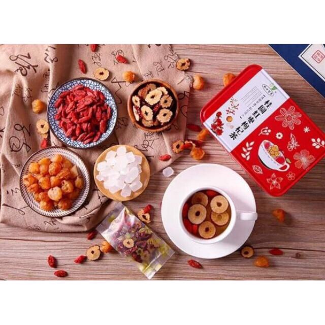 Hộp Trà Táo đỏ - Long Nhãn - Kỳ tử | BigBuy360 - bigbuy360.vn