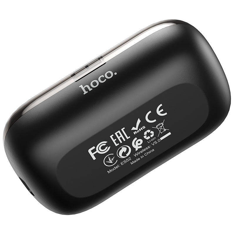 Tai nghe bluetooth TWS Hoco ES52 Delight V5.0 (Đen) - Hãng phân phối chính thức