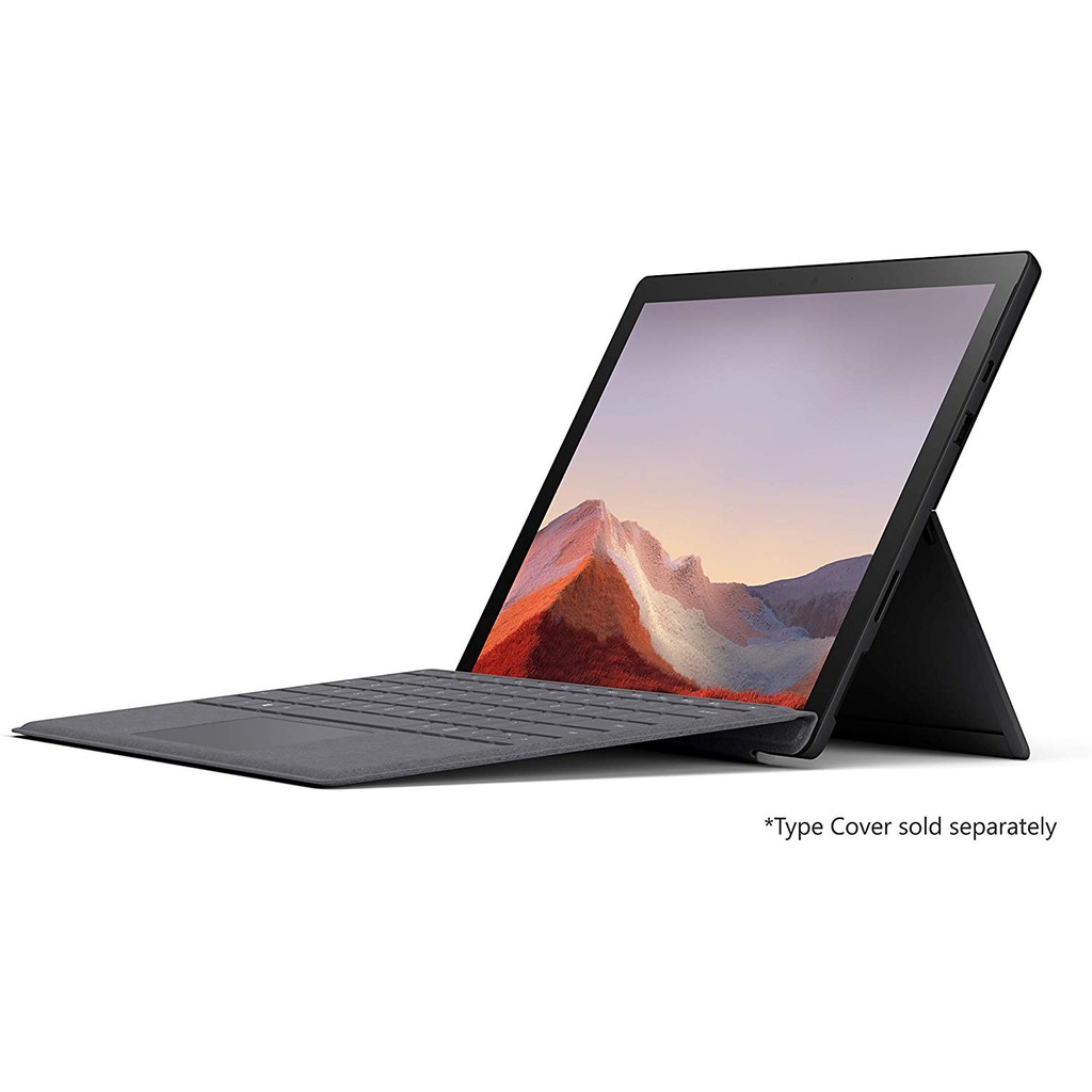 Laptop Microsoft Surface Pro 7 12.3-inch Core i7 16GB SSD 256GB with type cover Matte Black QWW-00001 (Model: 1866) | BigBuy360 - bigbuy360.vn